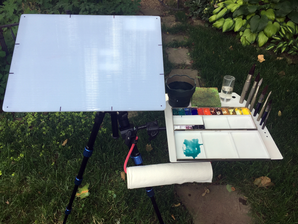 SOLO Easel and How to Use It (Watercolor Easel Breakdown) 